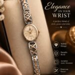 TORONTO Model 7074 – Premium Ladies Two-Tone Analog Watch Collection