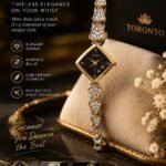 TORONTO Women’s Two-Tone Geometric Dial Watch (Model 2812)